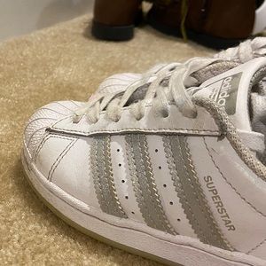 Toddler girl adidas shell toe size 12